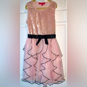 BETSEY JOHNSON Pink Ballerina Dress Size 12